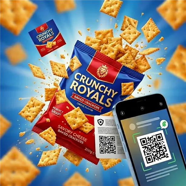 Cracker QR Campaign Poster