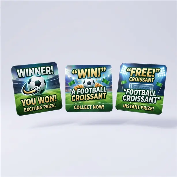 Football Croissant Standart Promosyon Kartı - Promera