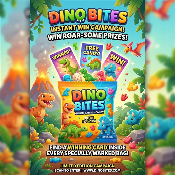 Candy Inkjet Campaign Poster