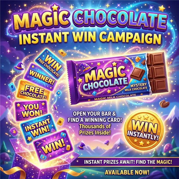 Chocolate Inkjet Campaign Poster